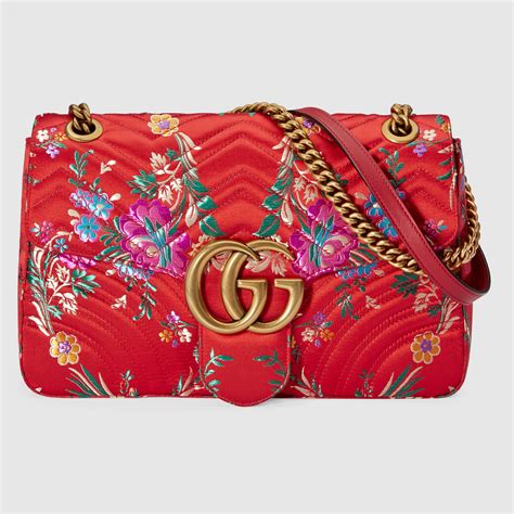 gucci gg floral bag|gucci inspired floral handbags.